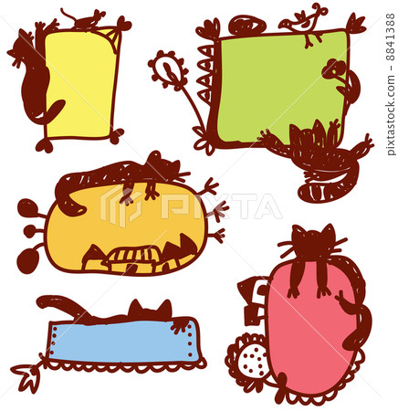 Funny cats frames for children Funny cats frames for children 8841388