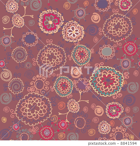 Floral seamless pattern 8841594