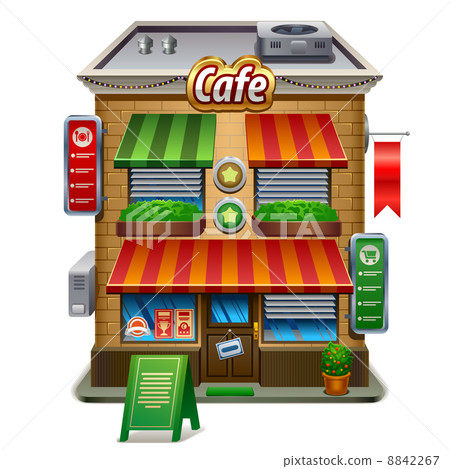 coffee shop store or cafe coffee shop store or cafe 8842267