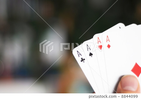 four aces and copyspace 8844099