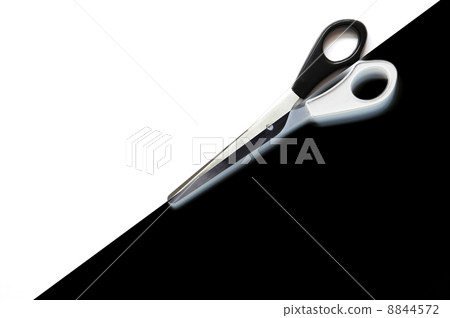 scissors in black and white scissors in black and white 8844572