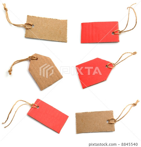 blank price tag collection 8845540