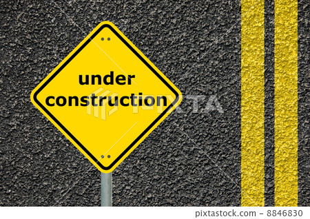 construction sign construction sign 8846830