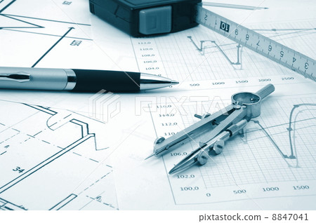 architectur plans of residential real estate architectur plans of residential real estate 8847041