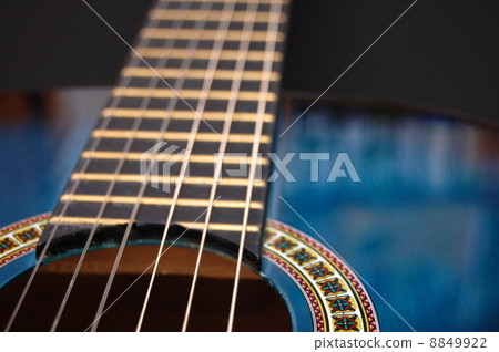 blue music guitar for playing party music blue music guitar for playing party music 8849922