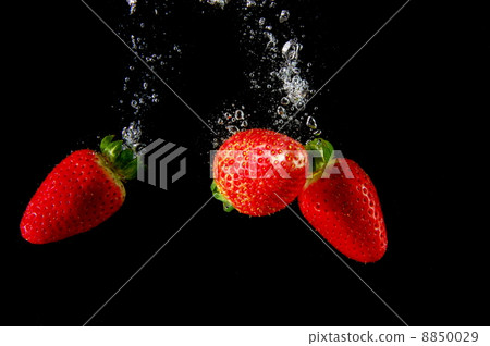 strawberry in water strawberry in water 8850029