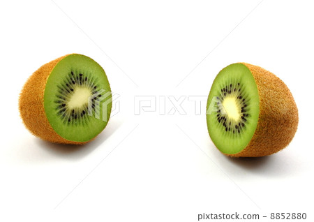 kiwi fruit isolated on white background 8852880
