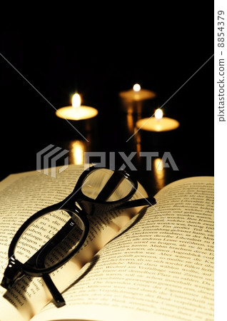 book in church with copyspace book in church with copyspace 8854379