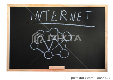 blackboard and internet 8854627