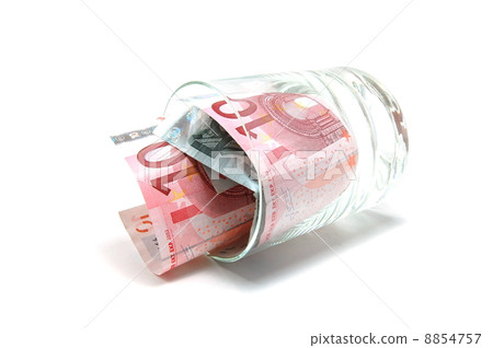 Money in glass 8854757