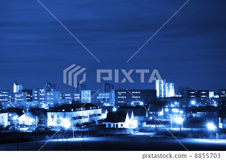 city and sky at night city and sky at night 8855703