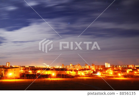 city and sky at night city and sky at night 8856135