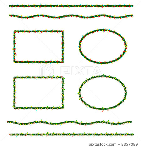 Border frame · Christmas lease 8857089