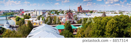 panoramic view of Yaroslavl. Russia panoramic view of Yaroslavl. Russia 8857314