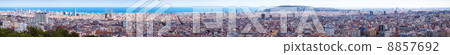 view of Barcelona from high place view of Barcelona from high place 8857692