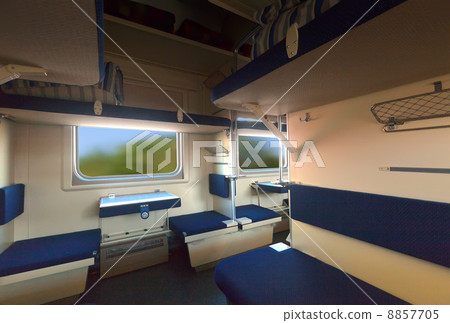 Interior of sleeper train Interior of sleeper train 8857705