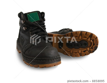 Old black boots Old black boots 8858095