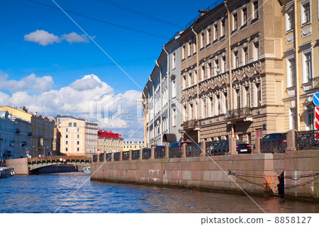 View of St. Petersburg. Moyka River View of St. Petersburg. Moyka River 8858127