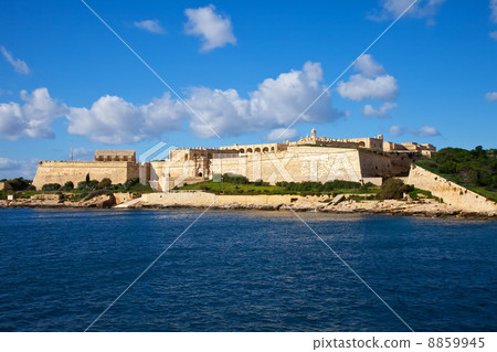 View of Manoel fort 8859945