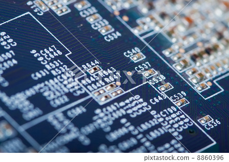 printed circuit as background 8860396