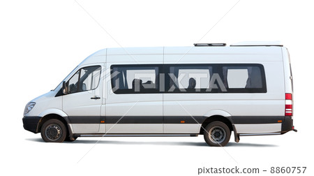 minibus on white minibus on white 8860757