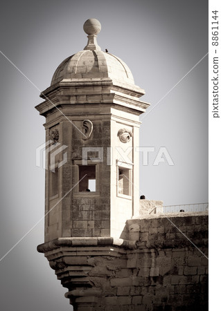 retro photo of Vedette tower retro photo of Vedette tower 8861144