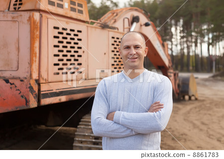 tractor operator at workplace tractor operator at workplace 8861783