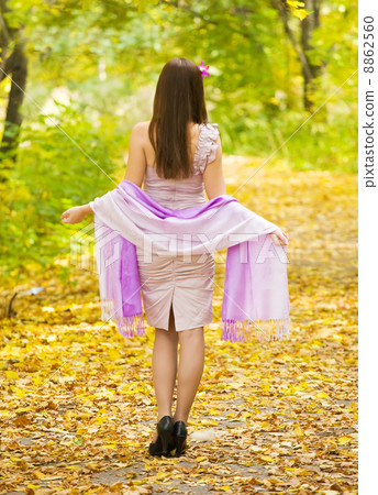 girl in autumn 8862560