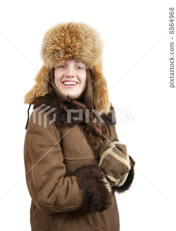 girl in wintry clothes girl in wintry clothes 8864968