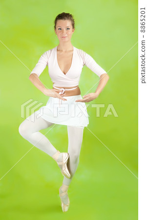 ballerina performing a dance ballerina performing a dance 8865201