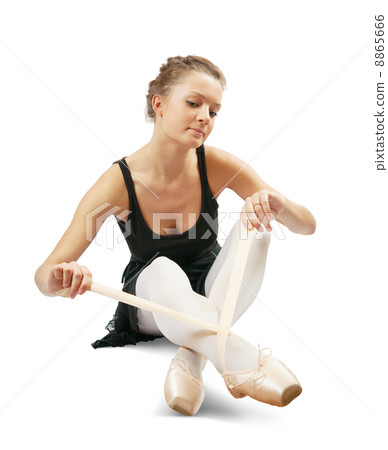 ballerina dressed pointes 8865666