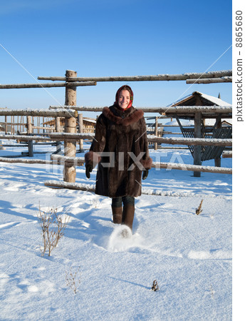 girl in winter girl in winter 8865680