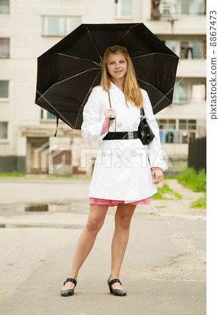 girl with umbrella outdoors girl with umbrella outdoors 8867473