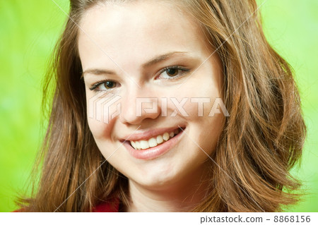 female smiling face female smiling face 8868156