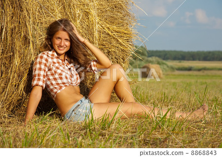 girl in checked shirt girl in checked shirt 8868843