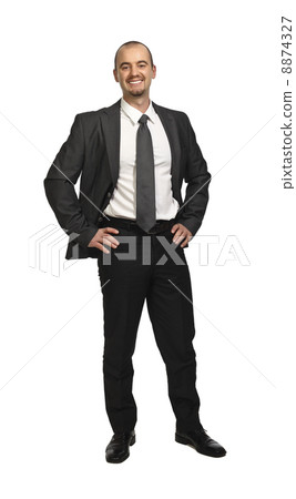 confident businessman confident businessman 8874327