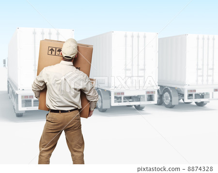 delivery man delivery man 8874328