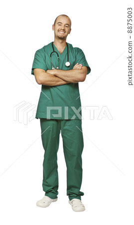 confident doctor 8875003