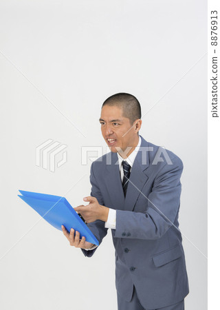 An angry businessman An angry businessman 8876913