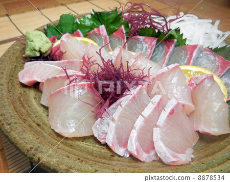 Cold rice sashimi 8878534