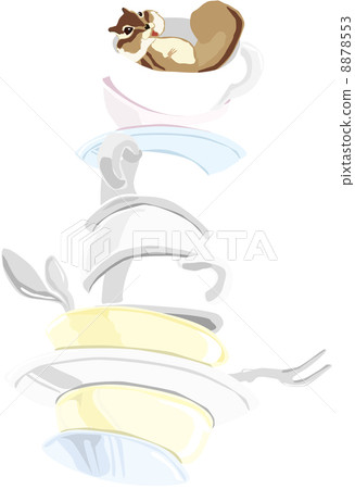 貪食的松鼠 8878553