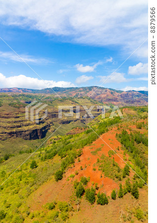 夏威夷考艾島內陸景觀谷馬卡維利河 夏威夷考艾島內陸景觀谷馬卡維利河 8879566