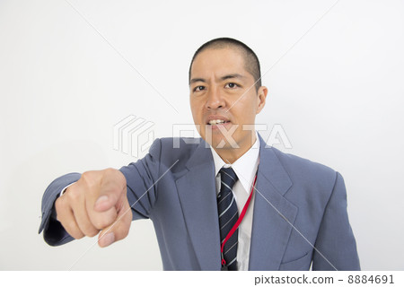An angry businessman An angry businessman 8884691
