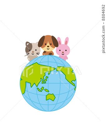 Dogs cat rabbits Dogs cat rabbits 8884692