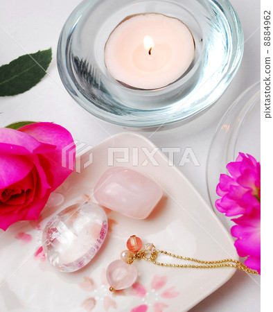 玫瑰石英項鍊 玫瑰石英項鍊 8884962