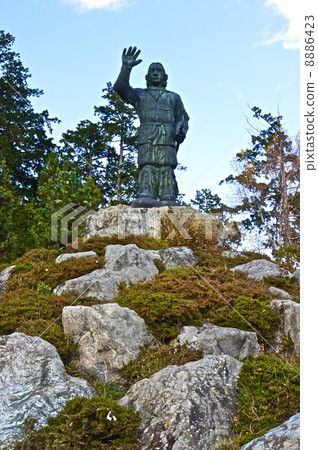 Yamato Takeru的竹雕像（埼玉縣神社/米塔明） 8886423