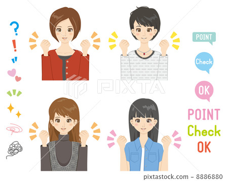 勇敢的女人構成 8886880