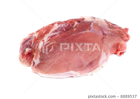 Raw meat isolated on white background 8889537