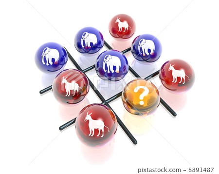 political crosses & naughts 8891487