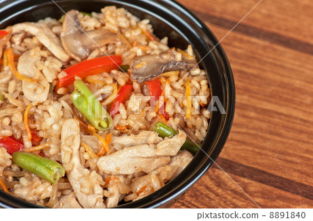 Rice chicken vegetable Rice chicken vegetable 8891840